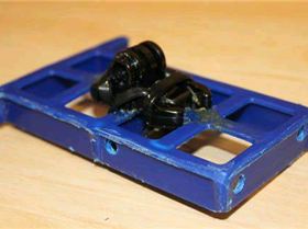 Line mount for GoPro