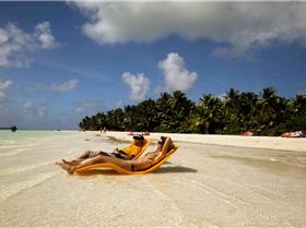 Relaxing at on Cocos Kite Beach