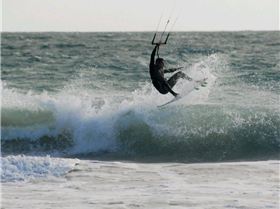Kitesurfing