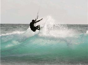 Kitesurfing