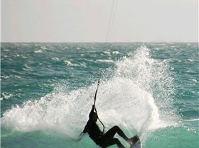 Kitesurfing