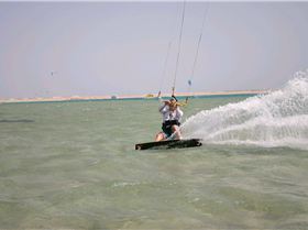 Kitesurfing
