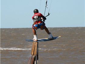 Kitesurfing