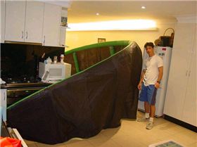 Kitemaking workshop 2003