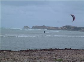 Kitesurfing