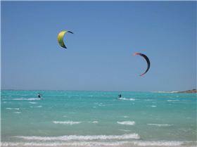 Kitesurfing