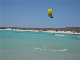 Kitesurfing
