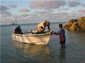 Typical Islanders boat