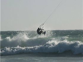 Kitesurfing