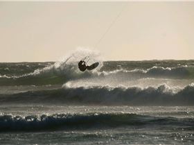 Kitesurfing