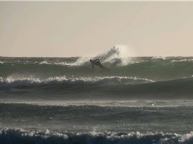 Kitesurfing