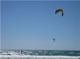 Kitesurfing