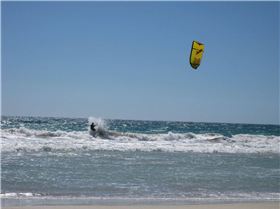 Kitesurfing