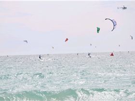 Kitesurfing
