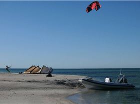 Kitesurfing