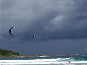 Kiteboarding