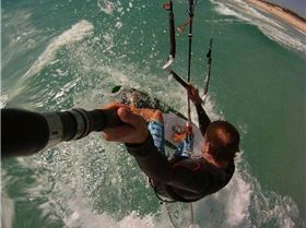 Kitesurfing