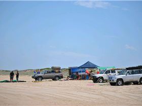 our setup last aust day