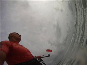 first attempt  hand held go pro camera