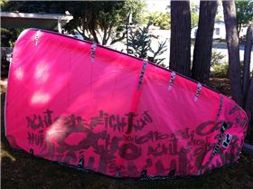 12m 2007 RRD PINK KITE WITH BAG