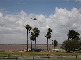 Helicopters Searching the bay