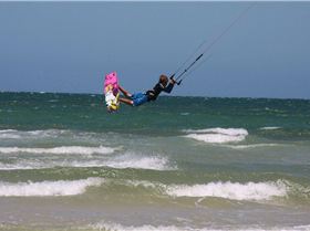 Kitesurfing