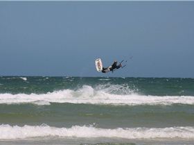 Kitesurfing
