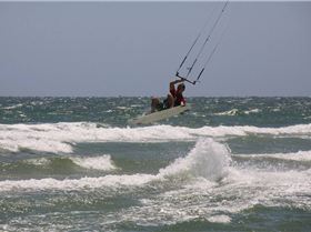 Kitesurfing