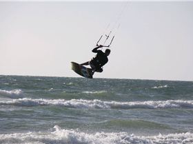 Kitesurfing