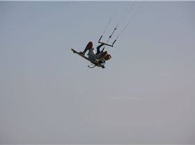Kitesurfing