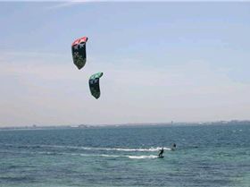 Kitesurfing