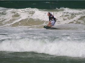 Kitesurfing