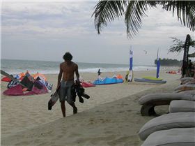 hard day at the beach