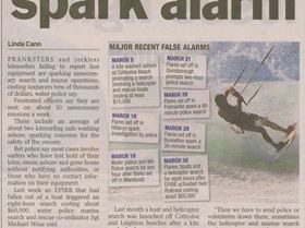 Kitesurfers Spark Alarm