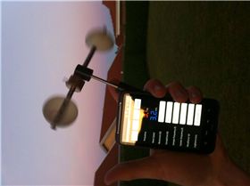 My prototype windmeter