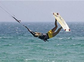 Kitesurfing