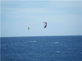 Kitesurfing