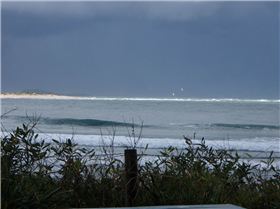 Not sure how they got back from here (much rougher than it looks here)