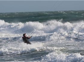Kitesurfing