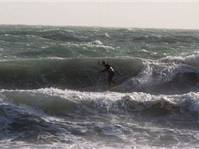 Kitesurfing
