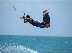 Kitesurfing