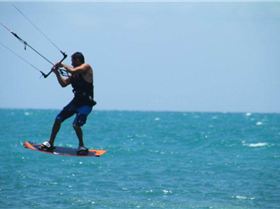 Kitesurfing