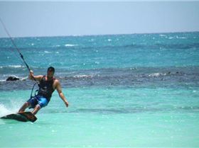 Kitesurfing