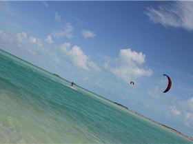 Kitesurfing