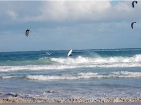 Kitesurfing