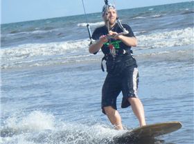 Kitesurfing