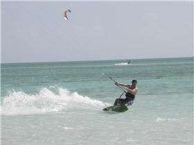 Kitesurfing