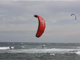 Kitesurfing
