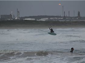 Kitesurfing