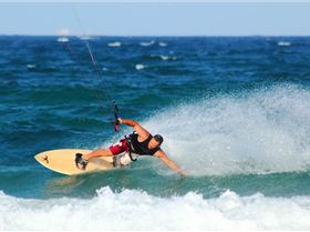 Kitesurfing